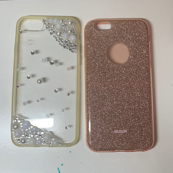 2 iPhone 6/7/8 Hard Cases - Picture 1 of 2